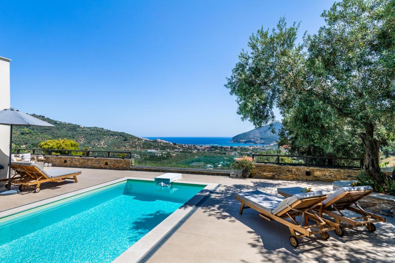 Villa Antigone Luxury Retreat Skopelos stad Exteriör bild