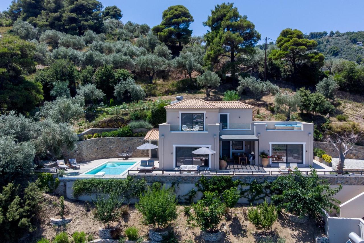 Villa Antigone Luxury Retreat Skopelos stad Exteriör bild