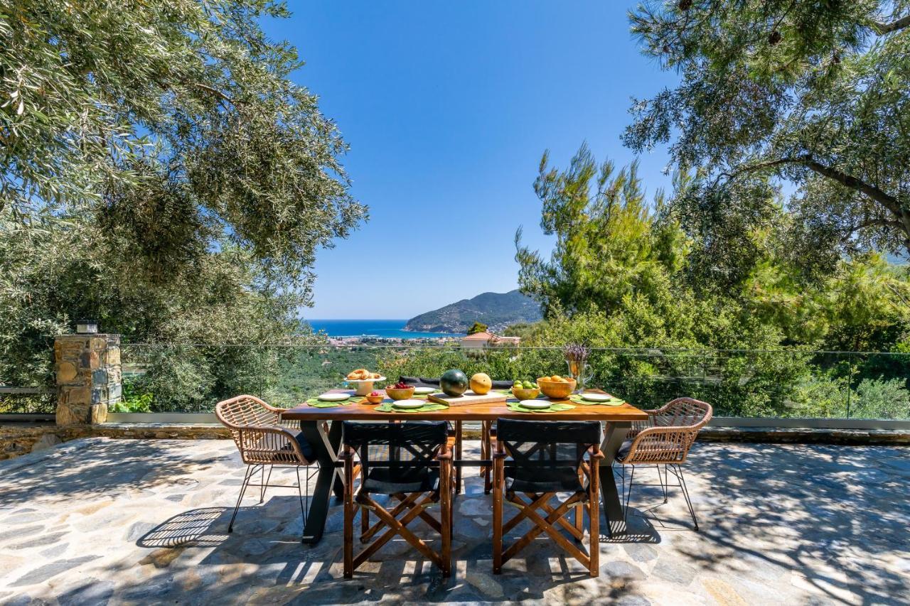 Villa Antigone Luxury Retreat Skopelos stad Exteriör bild