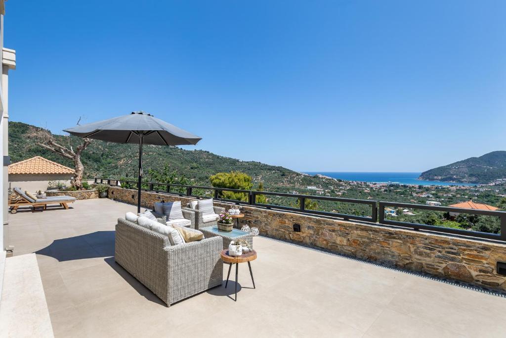 Villa Antigone Luxury Retreat Skopelos stad Exteriör bild