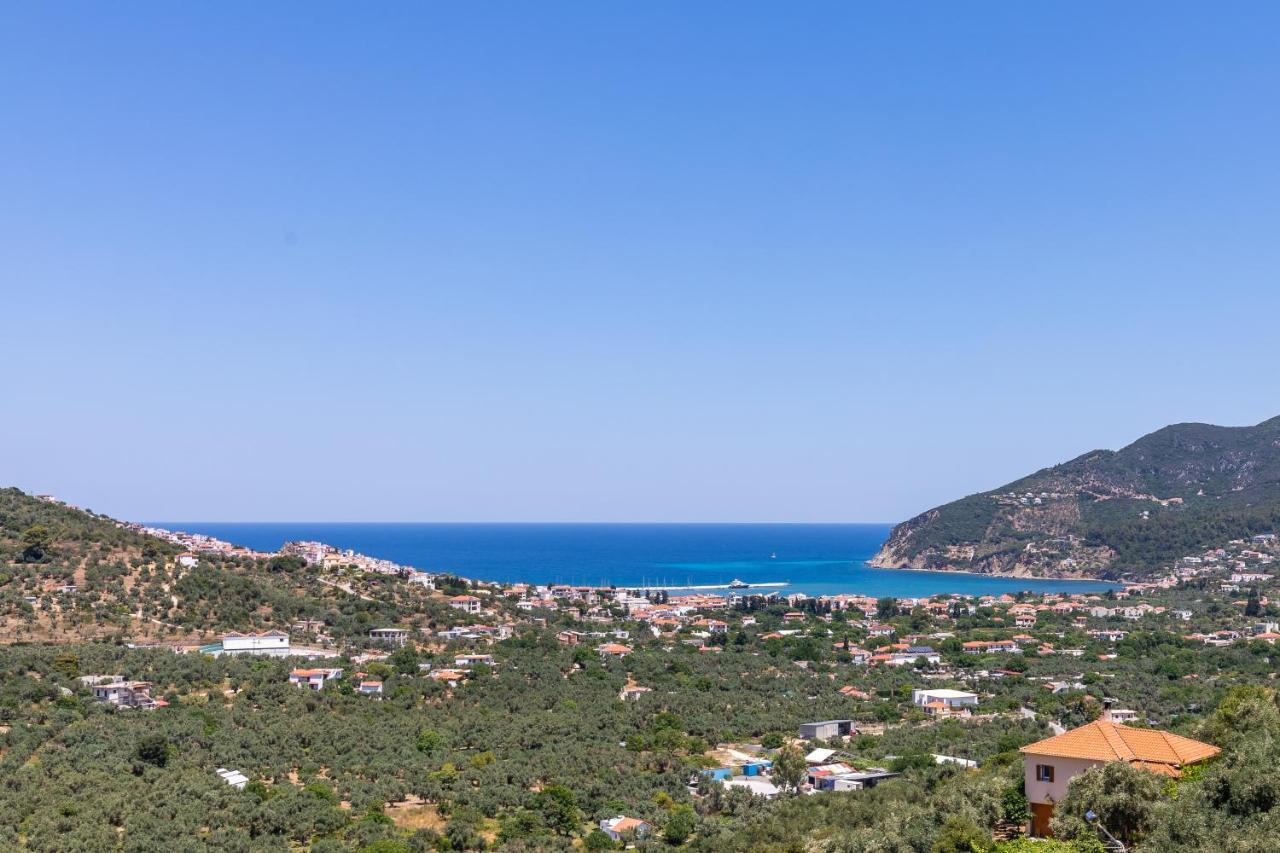 Villa Antigone Luxury Retreat Skopelos stad Exteriör bild