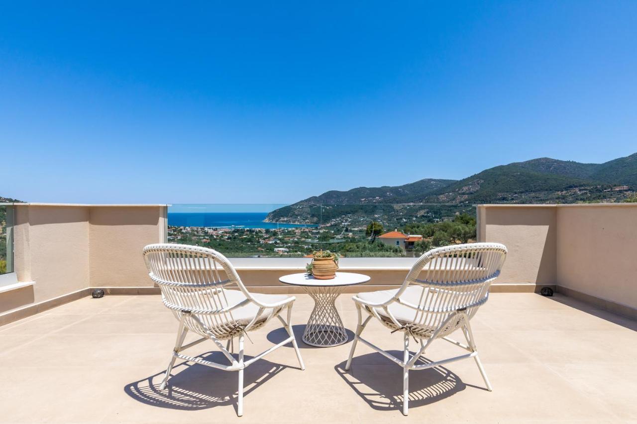 Villa Antigone Luxury Retreat Skopelos stad Exteriör bild
