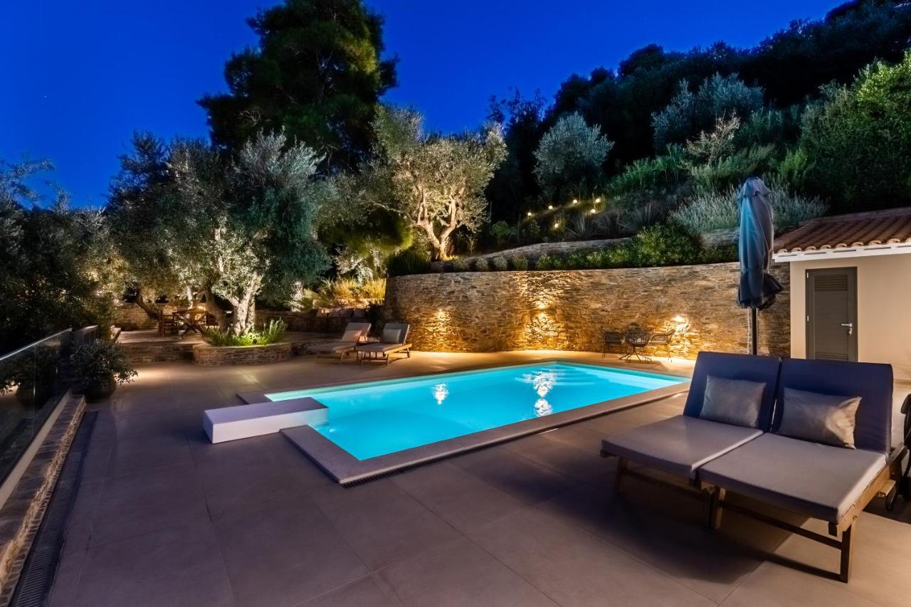 Villa Antigone Luxury Retreat Skopelos stad Exteriör bild