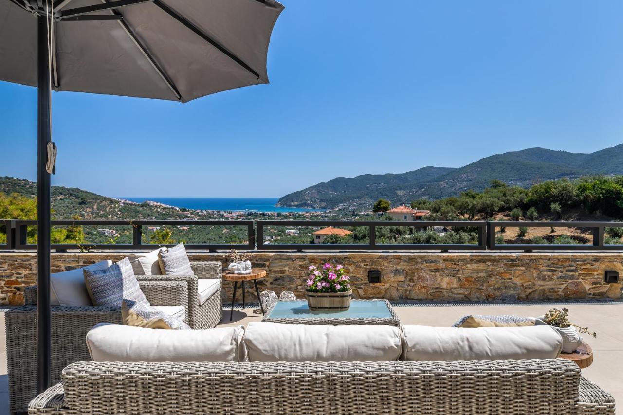 Villa Antigone Luxury Retreat Skopelos stad Exteriör bild